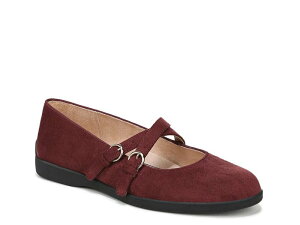 ���C�t�X�g���C�h ���f�B�[�X �V���[�Y �p���v�X LifeStride Marnie Mary Jane Flat Wine Red ���b�h