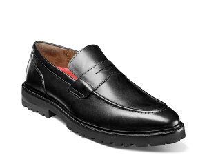 �X�e�C�V�[�A�_���X �����Y �V���[�Y �X���b�|���E���[�t�@�[ Stacy Adams Hayes Penny Loafer Black �u���b�N