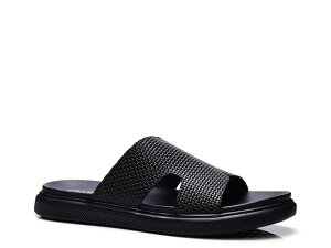 �J�����X�T���^�i �����Y �V���[�Y �T���_�� Carlos by Carlos Santana Cosmic Sandal Black Leather �u���b�N