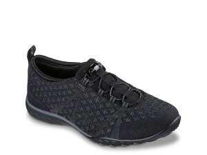 XPb`[Y fB[X V[Y Xb|E[t@[ Xj[J[ Skechers Breathe Easy Slip-On Sneaker - Women's Black ubN