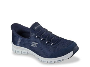 XPb`[Y fB[X V[Y Xj[J[ Skechers Hands Free Slip-ins Glide-Step Pursuit Sneaker Navy lCr[