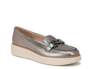 CtXgCh fB[X V[Y Xb|E[t@[ vbgtH[ `FV[ [t@[ LifeStride Chelsea Bit Platform Loafer Pewter s[^[