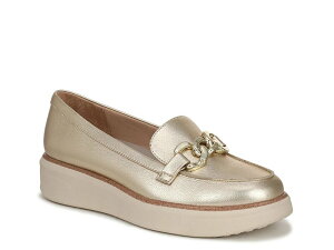 CtXgCh fB[X V[Y Xb|E[t@[ vbgtH[ `FV[ [t@[ LifeStride Chelsea Bit Platform Loafer Gold S[h