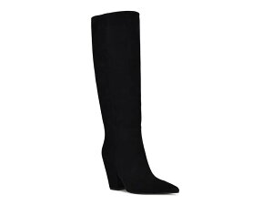 iCEFXg fB[X V[Y u[cECu[c Black Suede Nine West Adera Boot