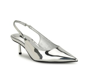 iCEFXg fB[X V[Y pvX Silver Synthetic Nine West Hunny Pump