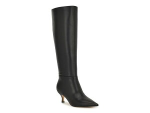 iCEFXg fB[X V[Y u[cECu[c Black Leather Nine West Somas Boot