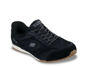 XPb`[Y fB[X V[Y Xj[J[ Skechers Hands Free Slip-ins Retro Lite Sneaker Black/White zCg