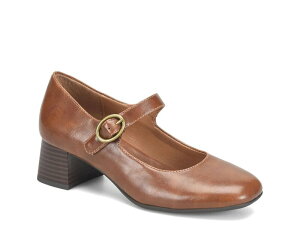 ���[���\�t�g ���f�B�[�X �V���[�Y �p���v�X Eurosoft Paulette Mary Jane Pump Brown �u���E��
