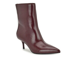 iCEFXg fB[X V[Y u[cECu[c Dark Red Patent Synthetic Nine West Charma Bootie