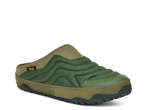 �e�o �����Y �V���[�Y �X���b�|���E���[�t�@�[ Teva ReEmber Terrain Slip-On - Men's Dark Green �O���[��