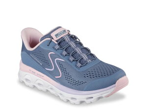 XPb`[Y fB[X V[Y Xj[J[ Skechers Hands Free Slip-ins Glide-Step Sole Sneaker - Women's Light Pink/Blue u[