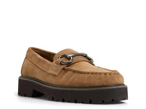 Ah fB[X V[Y Xb|E[t@[ vbgtH[ [t@[ Aldo Danrose Platform Loafer Brown Suede uE