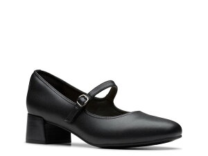 �N���[�N�X ���f�B�[�X �V���[�Y �p���v�X Clarks Iridessa Rae Mary Jane Pump Black Leather �u���b�N