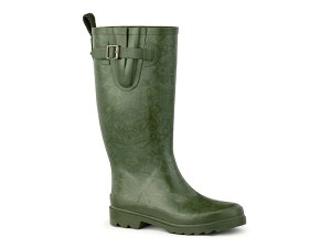 �T�b�N���[�c ���f�B�[�X �V���[�Y �u�[�c�E���C���u�[�c Sakroots Rhythm Rain Boot Dark Green �O���[��