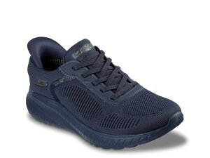 XPb`[Y fB[X V[Y Xb|E[t@[ Dark Navy Skechers Hands Free Slip-Ins: BOBS Sport Squad Chaos Slip-On Sneaker - Women's