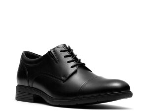 �N���[�N�X �����Y �V���[�Y �I�b�N�X�t�H�[�h �L���b�v Clarks Steadwell Cap Oxford Black Leather �u���b�N