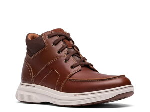 N[NX Y V[Y u[cECu[c Clarks Craftwell Mid Boot Dark Tan Leather ^