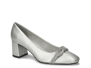 �x�����B�[�^ ���f�B�[�X �V���[�Y �p���v�X Bella Vita Marigold Pump Silver �V���o�[