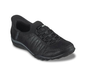 XPb`[Y fB[X V[Y Xj[J[ Skechers Hands Free Slip-Ins Breathe Easy Home-Body Sneaker - Women's Black ubN