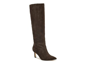 iCEFXg fB[X V[Y u[cECu[c Nine West Lorthey Boot Dark Brown Suede