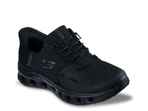 XPb`[Y fB[X V[Y Xj[J[ Skechers Hands Free Slip-ins Work Glide-Step Pro Edura Work Sneaker - Women's Black ubN