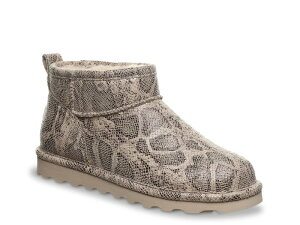 �x�A�p�E ���f�B�[�X �V���[�Y �u�[�c�E���C���u�[�c Bearpaw Shorty Exotic Bootie Beige Snake Print �x�[�W��