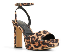 �A���h ���f�B�[�X �V���[�Y �T���_�� �v���b�g�t�H�[�� Aldo Chicgleam Platform Sandal Multicolor �}���`�J���[