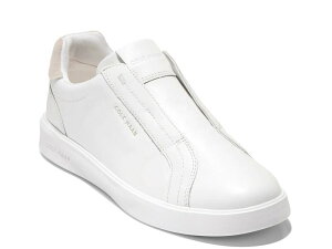【送料無料】 コールハーン レディース スリッポン・ローファー シューズ Grand Crosscourt Luxe Slip-On Sneaker White