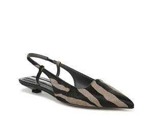 �t�����R�T���g ���f�B�[�X �V���[�Y �p���v�X Franco Sarto Palmira Pump Black/White Zebra Print Calf Hair �z���C�g