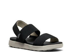 �L�[�� ���f�B�[�X �V���[�Y �T���_�� Keen Elle Sandal Black �u���b�N