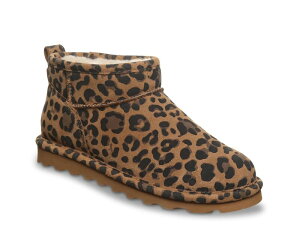 yz xApE fB[X u[cECu[c u[eB V[Y Shorty Exotic Bootie Black/Brown Leopard Print