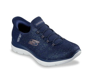 XPb`[Y fB[X V[Y Xb|E[t@[ Xj[J[ Skechers Slip-ins Summits Lunar Glow Slip-On Sneaker - Women's Navy lCr[