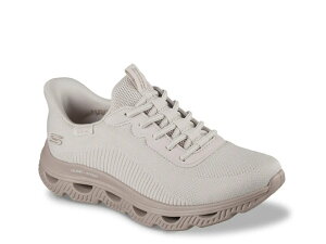 XPb`[Y fB[X V[Y Xj[J[ Skechers Slip-ins: BOBS Sport Arc Waves Sneaker Beige x[W