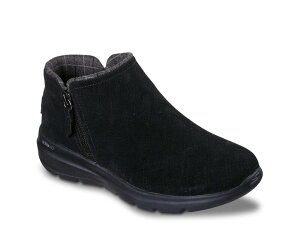�X�P�b�`���[�Y ���f�B�[�X �V���[�Y �u�[�c�E���C���u�[�c Skechers Glacial Ultra Juliet Bootie Black �u���b�N