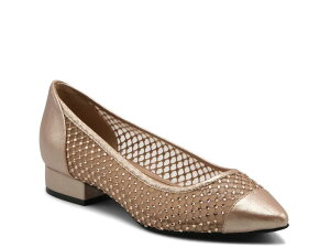 AhAkBb^fB[j fB[X V[Y pvX Adrienne Vittadini Patel Pump Champagne Metallic Vp