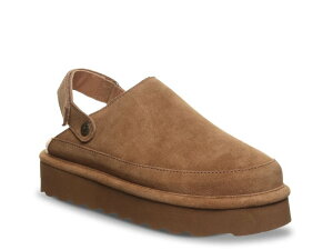 �x�A�p�E ���f�B�[�X �V���[�Y �T���_�� �v���b�g�t�H�[�� Bearpaw Brooke Platform Slipper - Women's Hickory