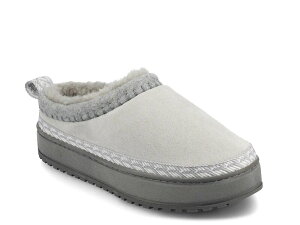 �W���[�j�[ ���f�B�[�X �V���[�Y �T���_�� �v���b�g�t�H�[�� Journee Tarika Platform Slipper - Women's Grey �O���[