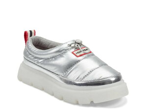 n^[ fB[X V[Y Xb|E[t@[ HUNTER Madi Slip-On - Women's Silver Metallic Vo[