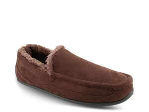 fBA[X^bOX Y V[Y T_ Deer Stags Spun Moc Slipper Dark Brown uE