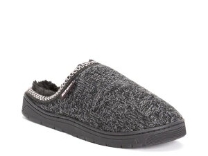 NNX Y V[Y T_ MUK LUKS Gabriel Clog Slipper - Men's Black ubN