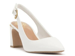 ���B���X�J���[�g ���f�B�[�X �V���[�Y �p���v�X Vince Camuto Hamden Pump White Leather �z���C�g