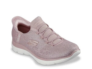 XPb`[Y fB[X V[Y Xb|E[t@[ Xj[J[ Skechers Slip-ins Summits Lunar Glow Slip-On Sneaker - Women's Mauve