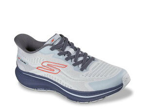 XPb`[Y Y V[Y Xj[J[ Skechers Hands Free Slip-ins GO RUN Consistent 2.0 Lockhart Sneaker - Men's Grey/Orange O[