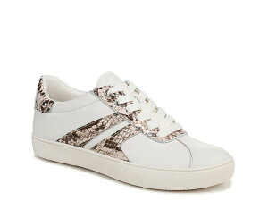 �i�`�����C�U�[ ���f�B�[�X �V���[�Y �X�j�[�J�[ Naturalizer Medina Sneaker White Snake Print Leather �z���C�g