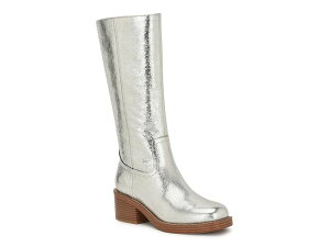 iCEFXg fB[X V[Y u[cECu[c Silver Leather Nine West Broklyn Boot