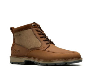 N[NX Y V[Y u[cECu[c Clarks Maplewalk Rise Boot Dark Tan Leather ^