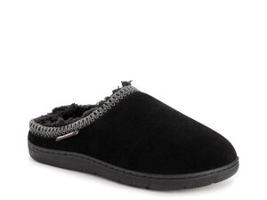 NNX Y V[Y T_ MUK LUKS Gabriel Leo Clog Slipper - Men's Black ubN