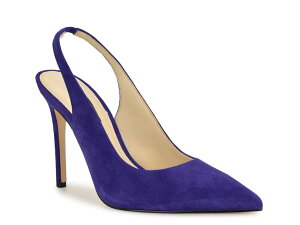 iCEFXg fB[X V[Y pvX Dark Blue Suede Nine West Feather Pump
