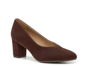 �n�b�V���p�s�[ ���f�B�[�X �V���[�Y �p���v�X Hush Puppies Layran Pump Dark Brown �u���E��