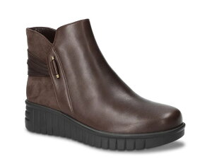 �x�����B�[�^ ���f�B�[�X �V���[�Y �u�[�c�E���C���u�[�c Bella Vita Sueann Bootie Brown Leather �u���E��